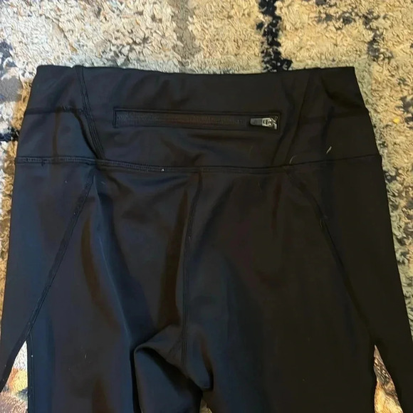 Athleta Asym Mesh Sonar Leggings 🐝 - Picture 3 of 5